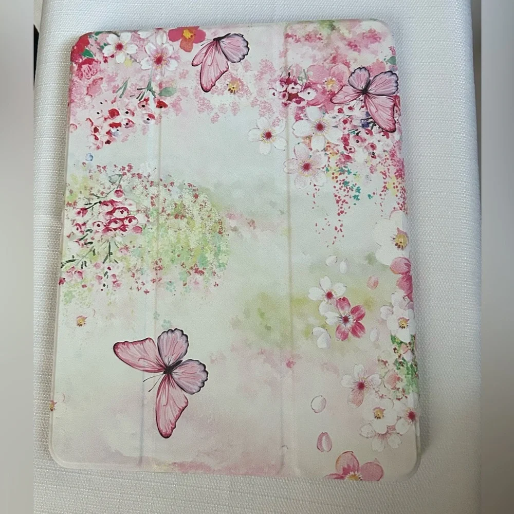 Floral iPod Case with Pink Butterflies